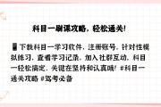 科目一刷课网站(科目一刷题小程序)